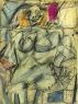 W de Koonig 'Seated woman' 1952